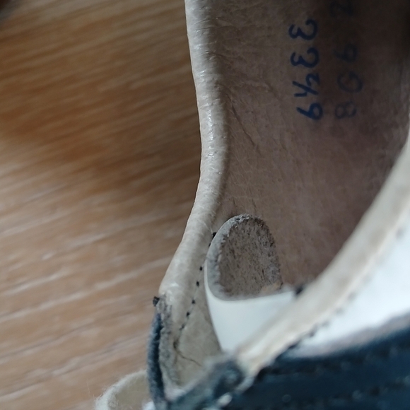 Vintage Child's Stride Rite Saddle Oxford Shoes Leather In Box Size 6.5 EE - Picture 13 of 13